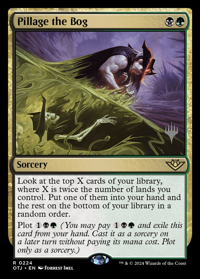 Pillage the Bog card front