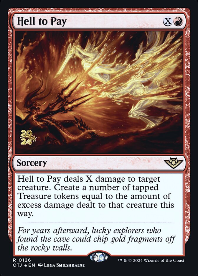 Hell to Pay card front