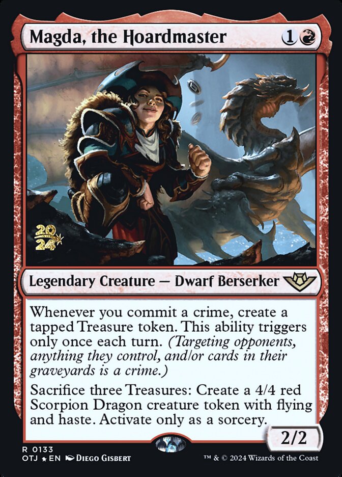 Magda, the Hoardmaster card front