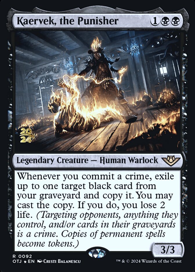 Kaervek, the Punisher card front