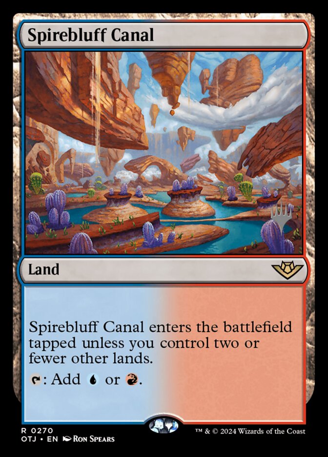 Spirebluff Canal card front