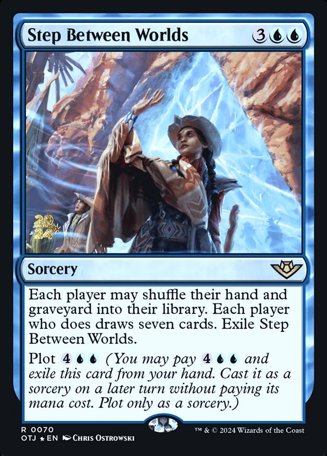 Step Between Worlds card front
