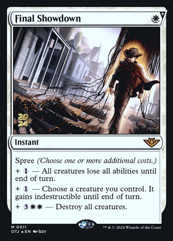 Final Showdown card front