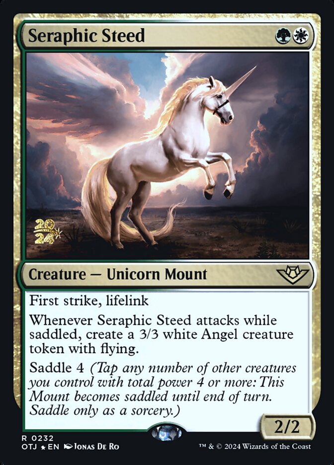 Seraphic Steed card front
