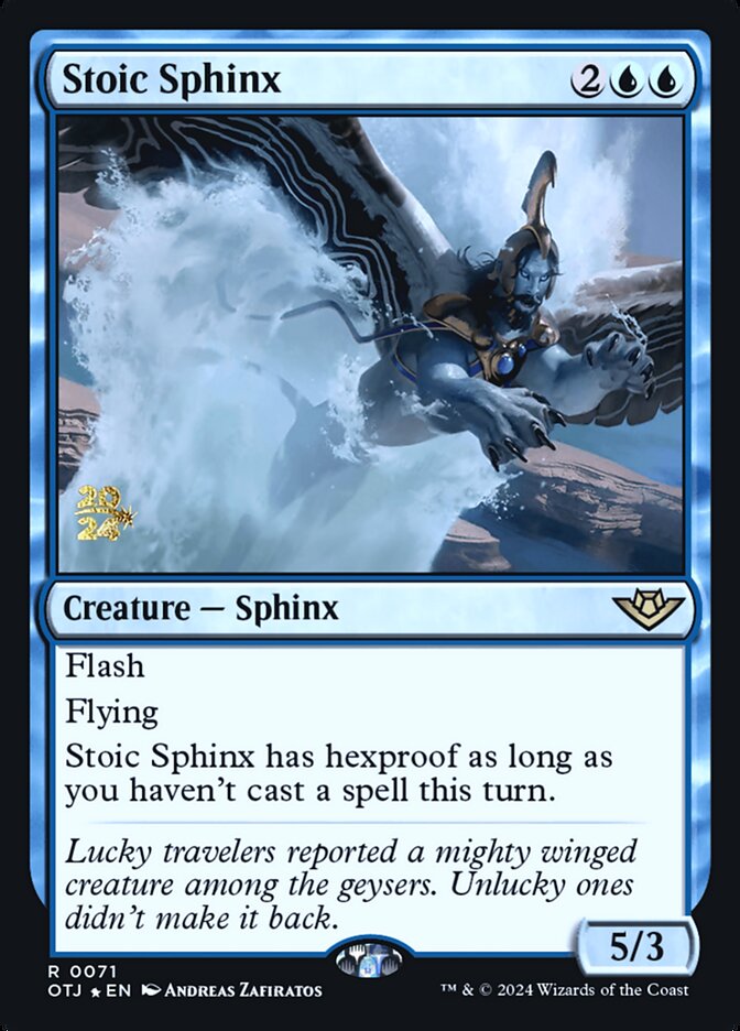 Stoic Sphinx card front