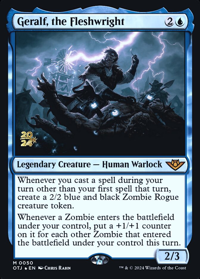 Geralf, the Fleshwright card front