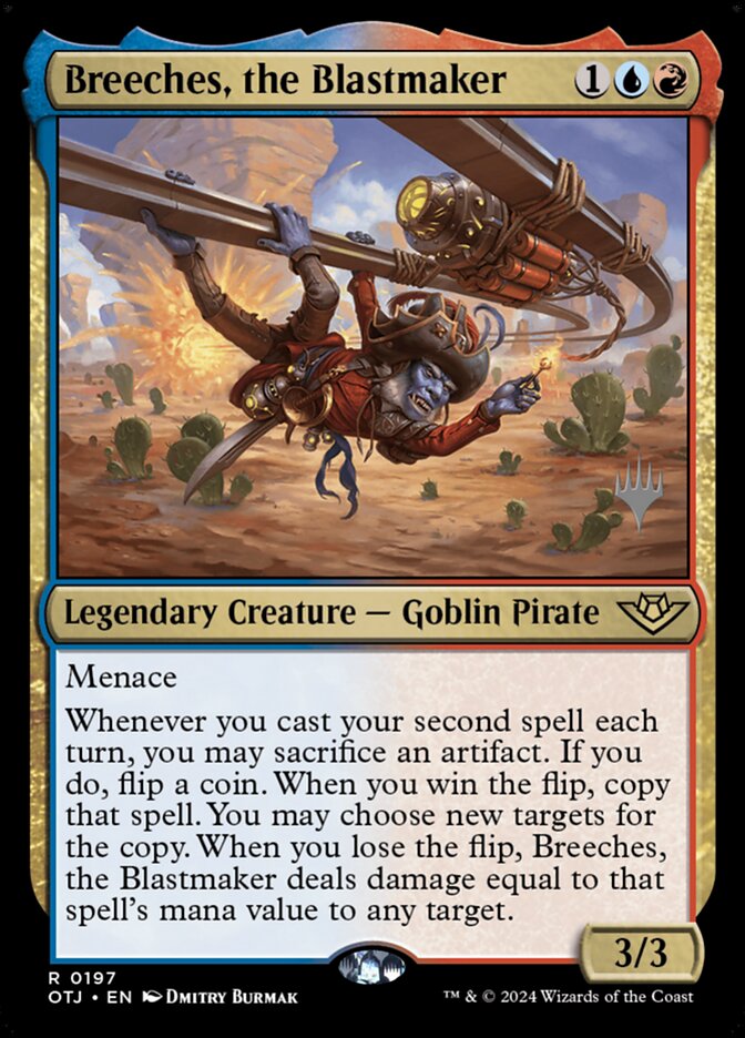 Breeches, the Blastmaker card front