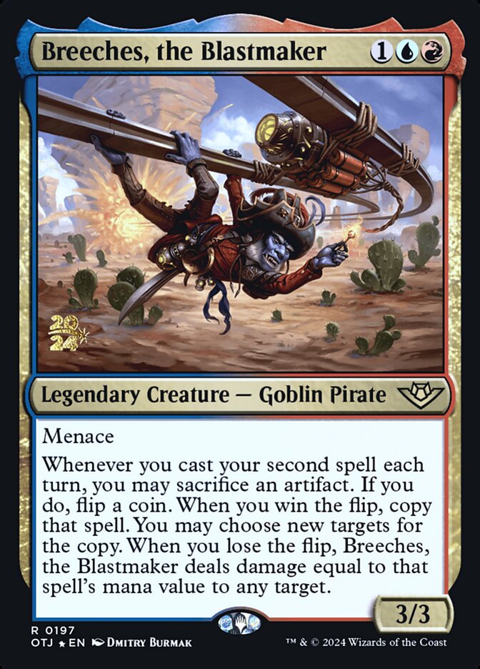 Breeches, the Blastmaker card front