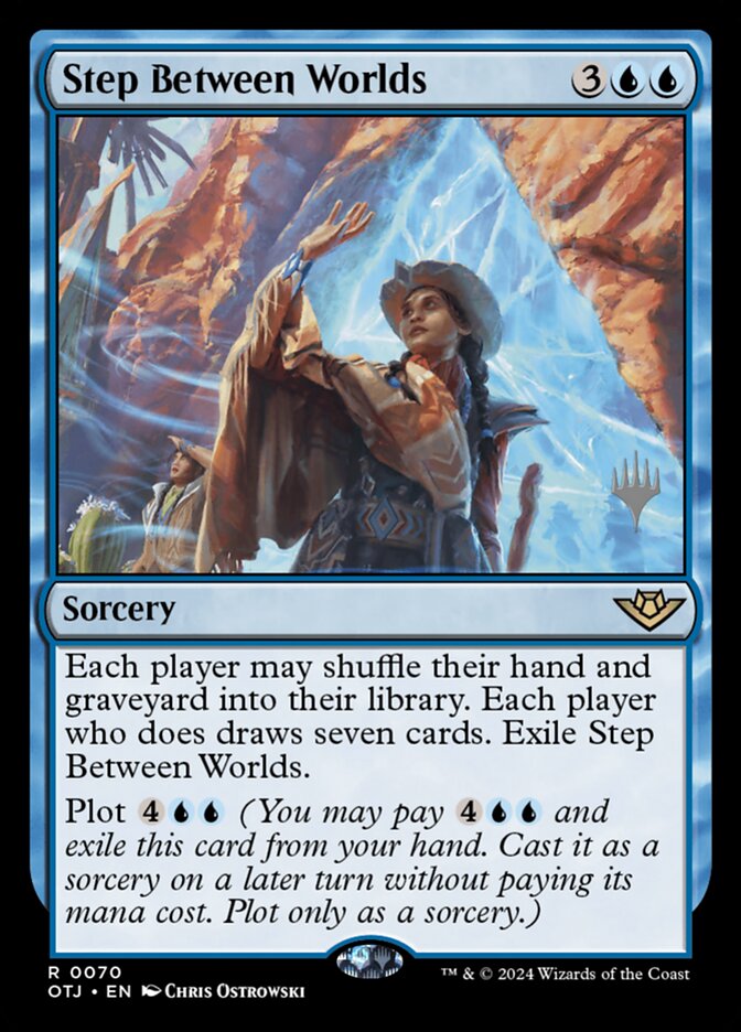 Step Between Worlds card front