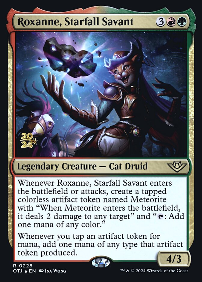 Roxanne, Starfall Savant card front