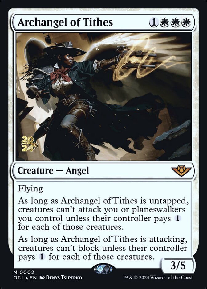 Archangel of Tithes card front