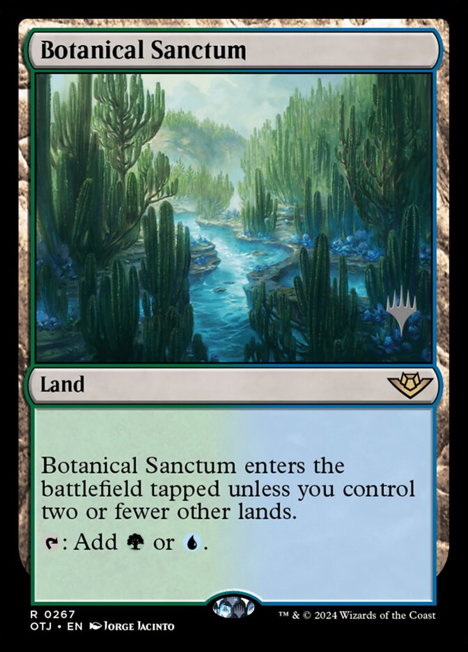 Botanical Sanctum card front
