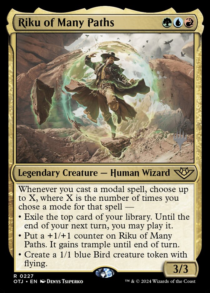 Riku of Many Paths card front