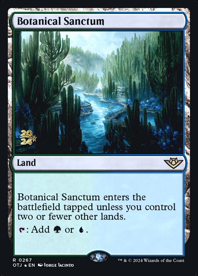 Botanical Sanctum card front