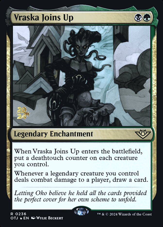 Vraska Joins Up card front