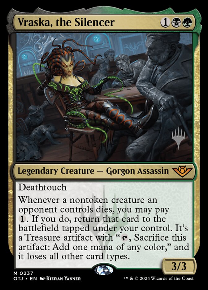 Vraska, the Silencer card front