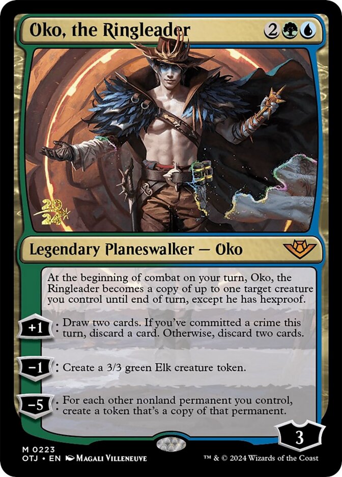 Oko, the Ringleader card front