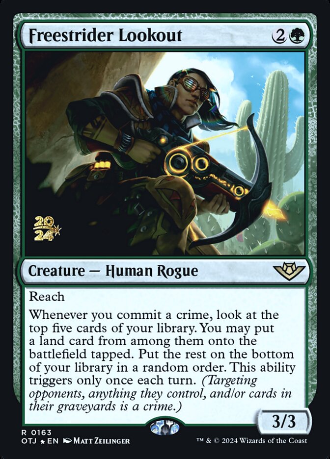 Freestrider Lookout card front