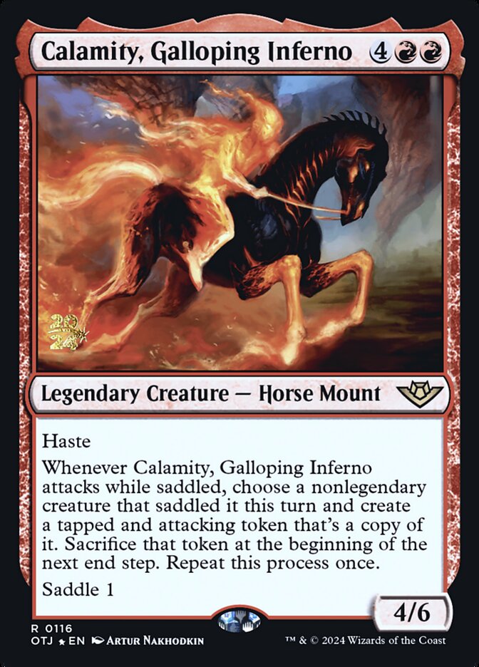 Calamity, Galloping Inferno card front