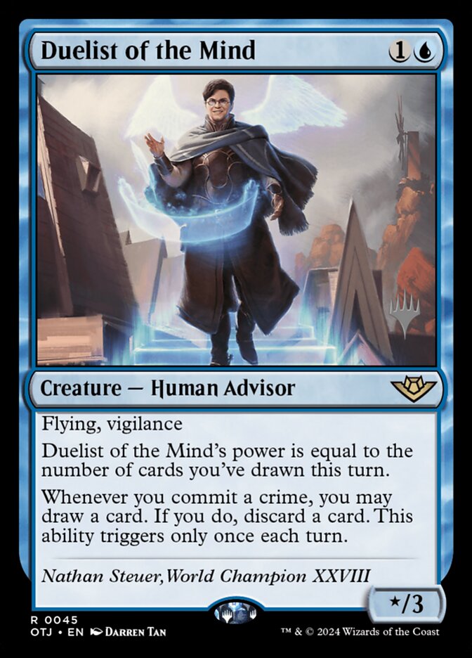 Duelist of the Mind card front