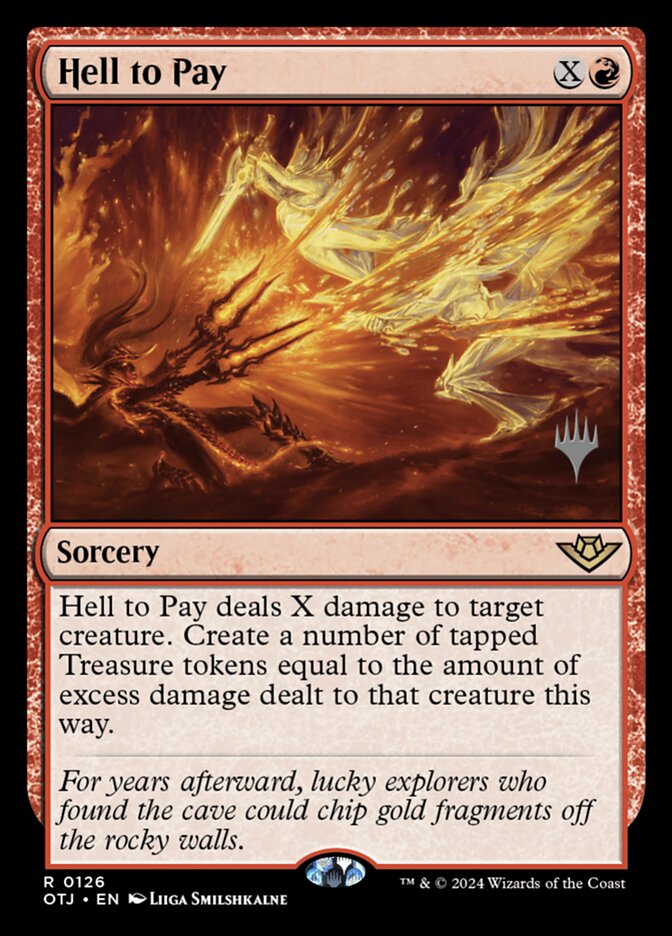 Hell to Pay card front