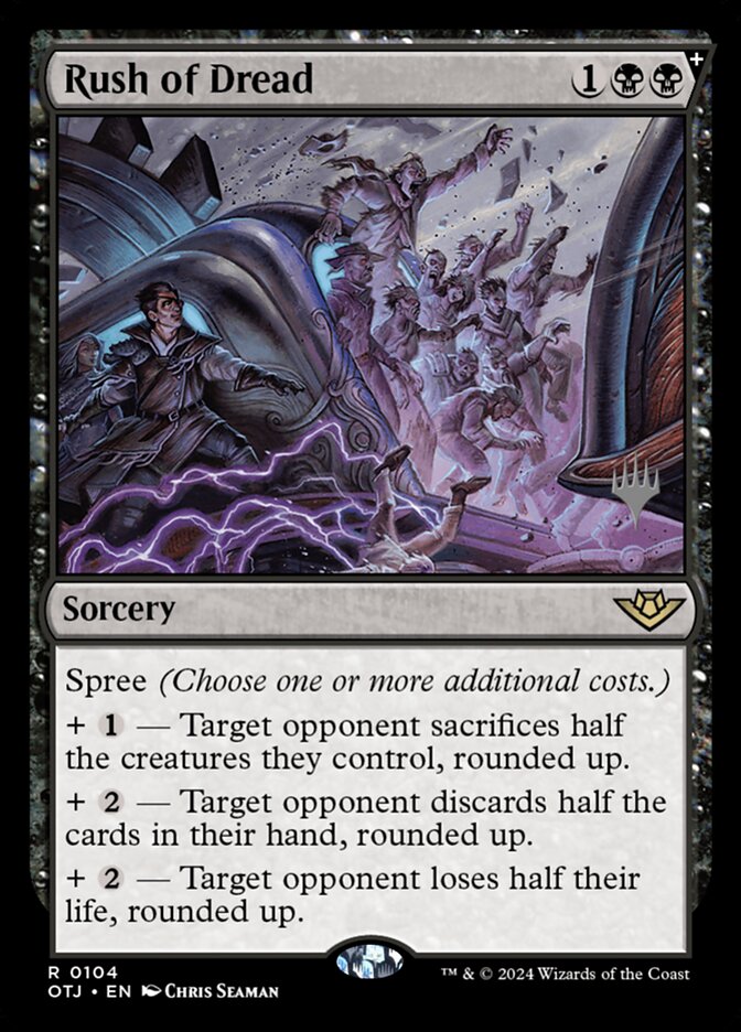 Rush of Dread card front