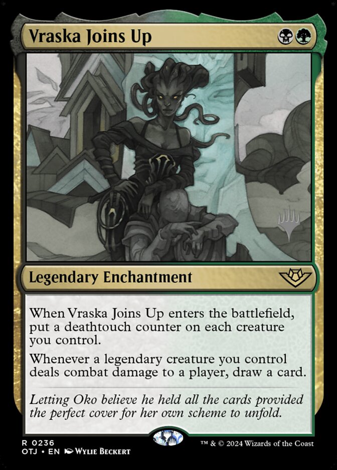 Vraska Joins Up card front