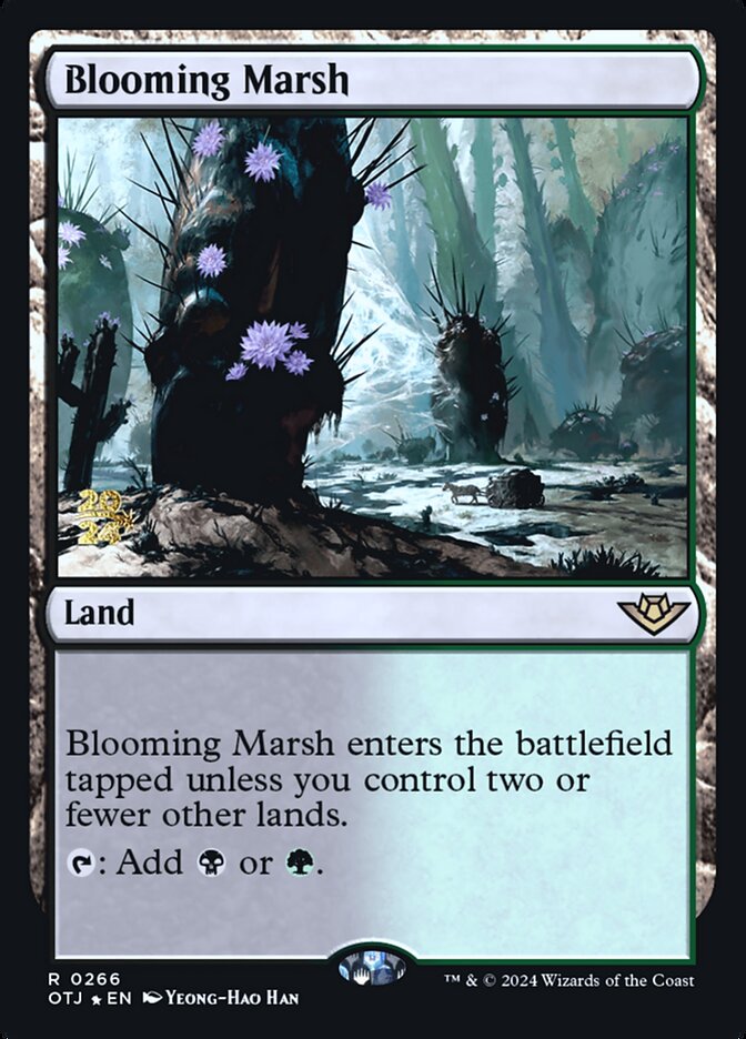 Blooming Marsh card front