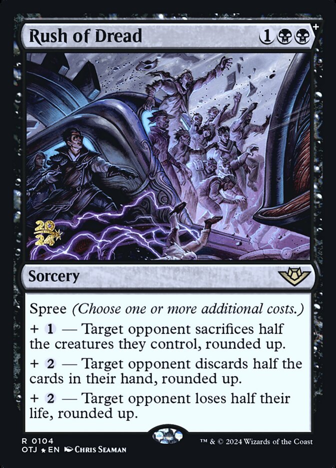 Rush of Dread card front
