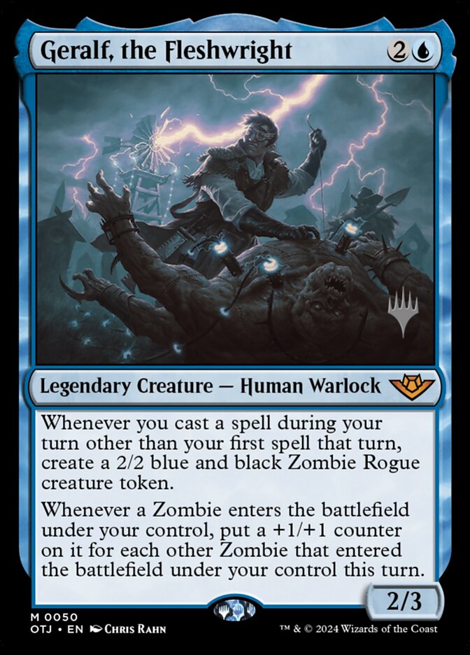 Geralf, the Fleshwright card front