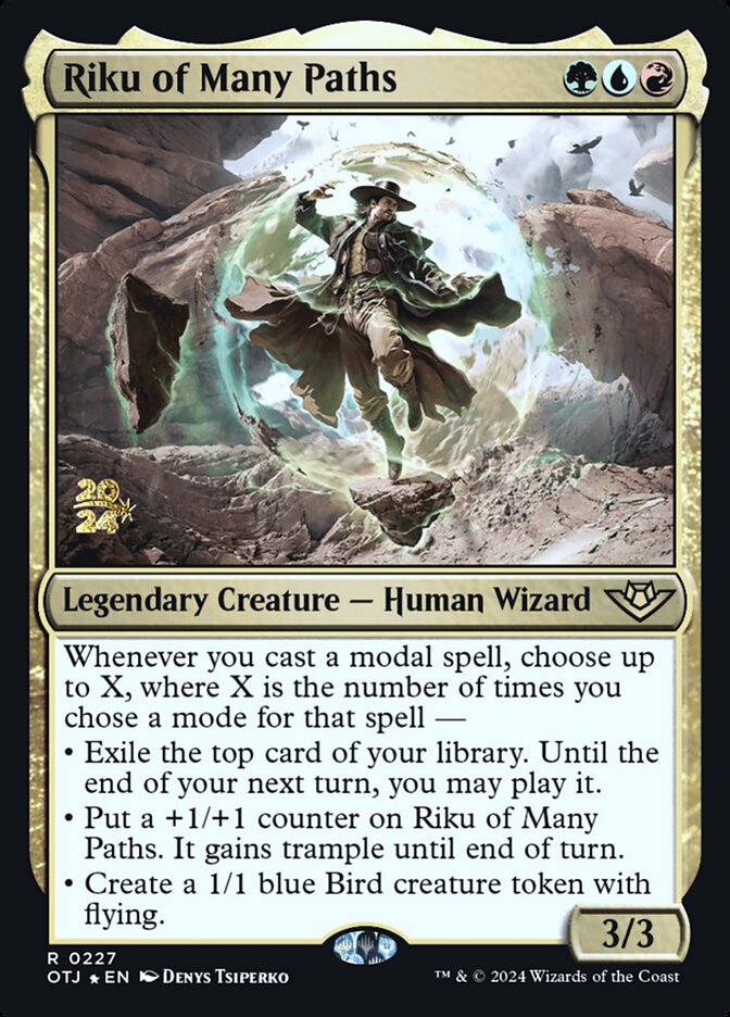 Riku of Many Paths card front