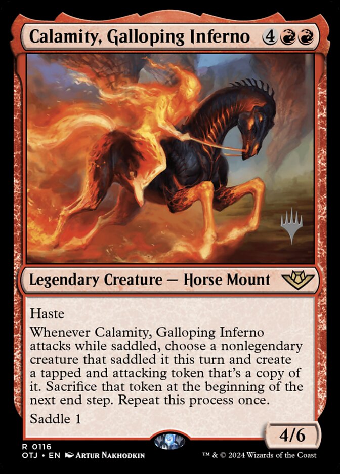 Calamity, Galloping Inferno card front