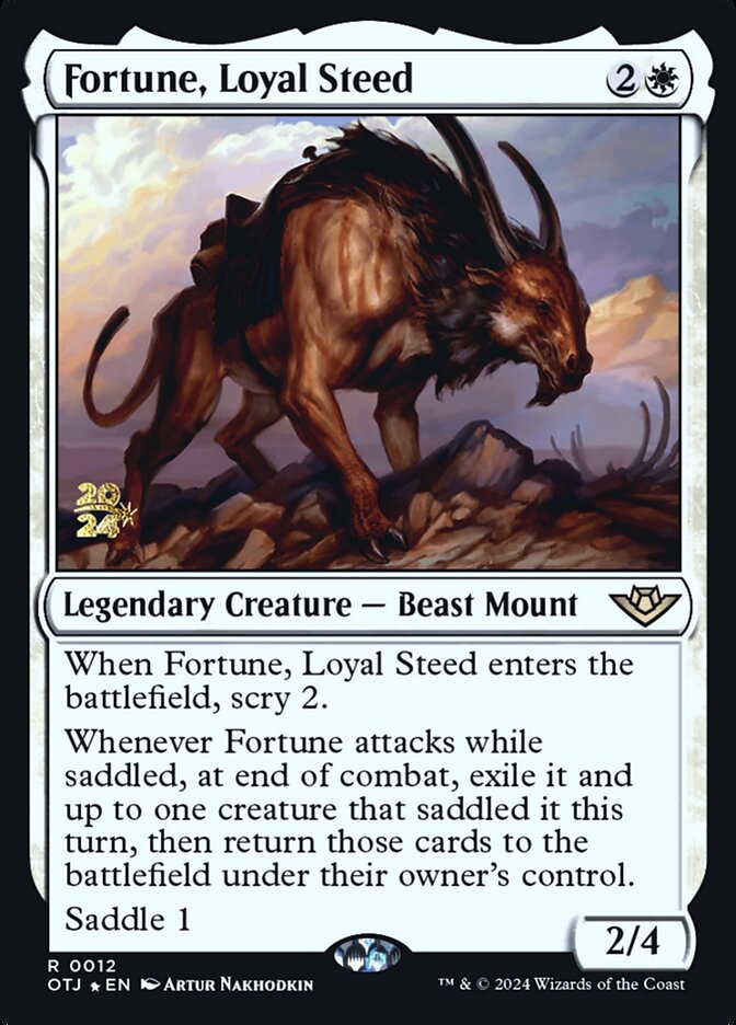 Fortune, Loyal Steed card front