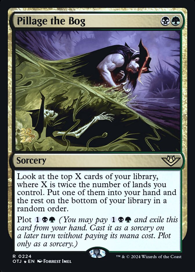 Pillage the Bog card front