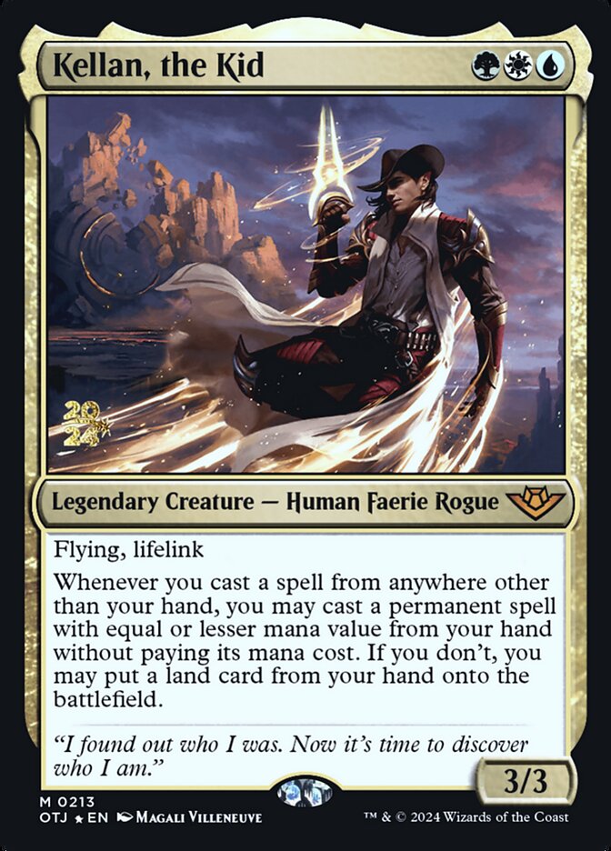 Kellan, the Kid card front