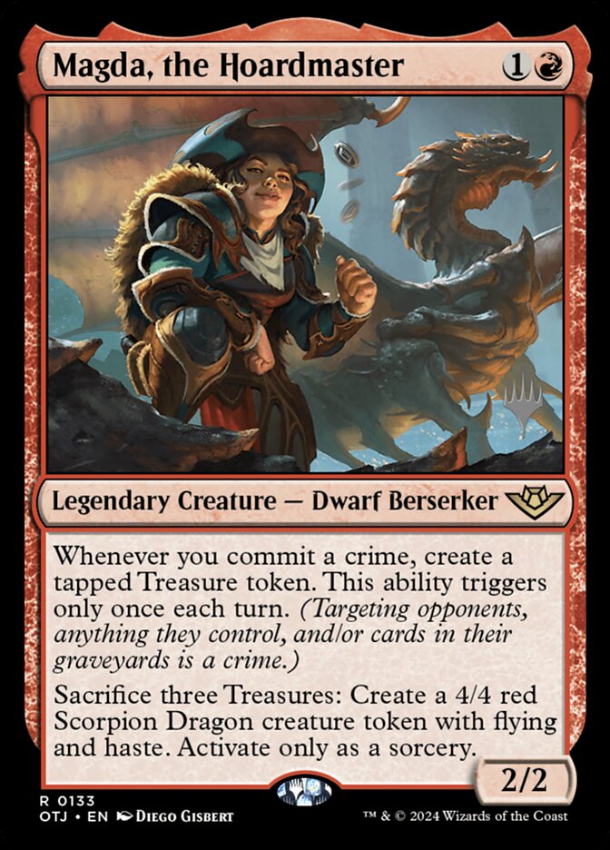Magda, the Hoardmaster card front