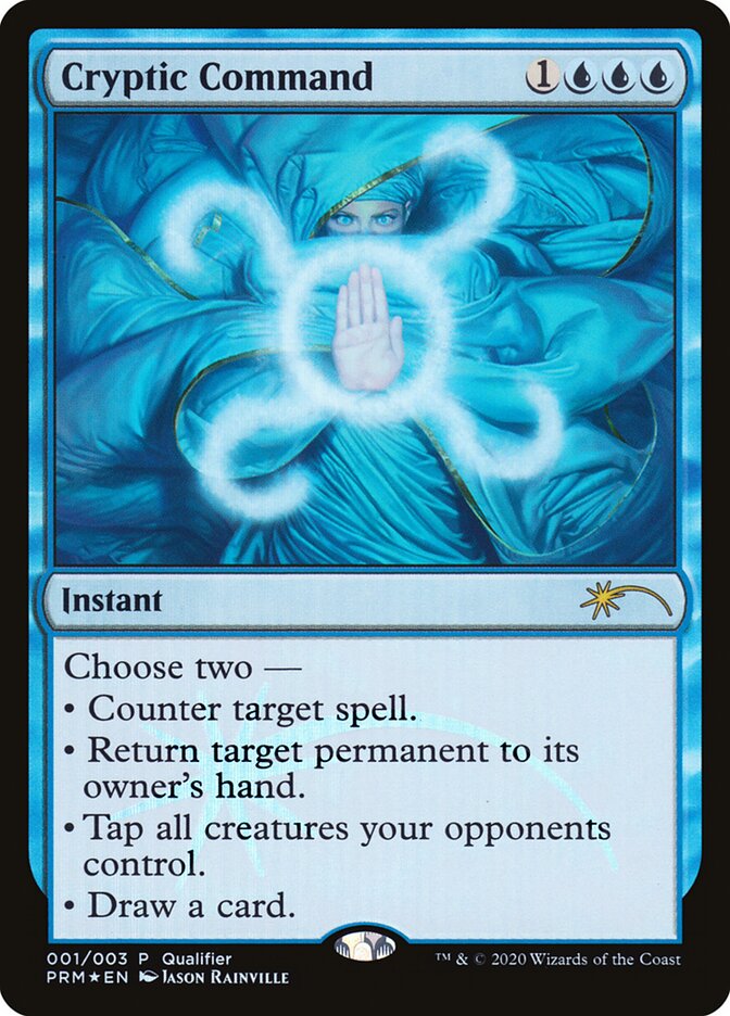 Cryptic Command card front
