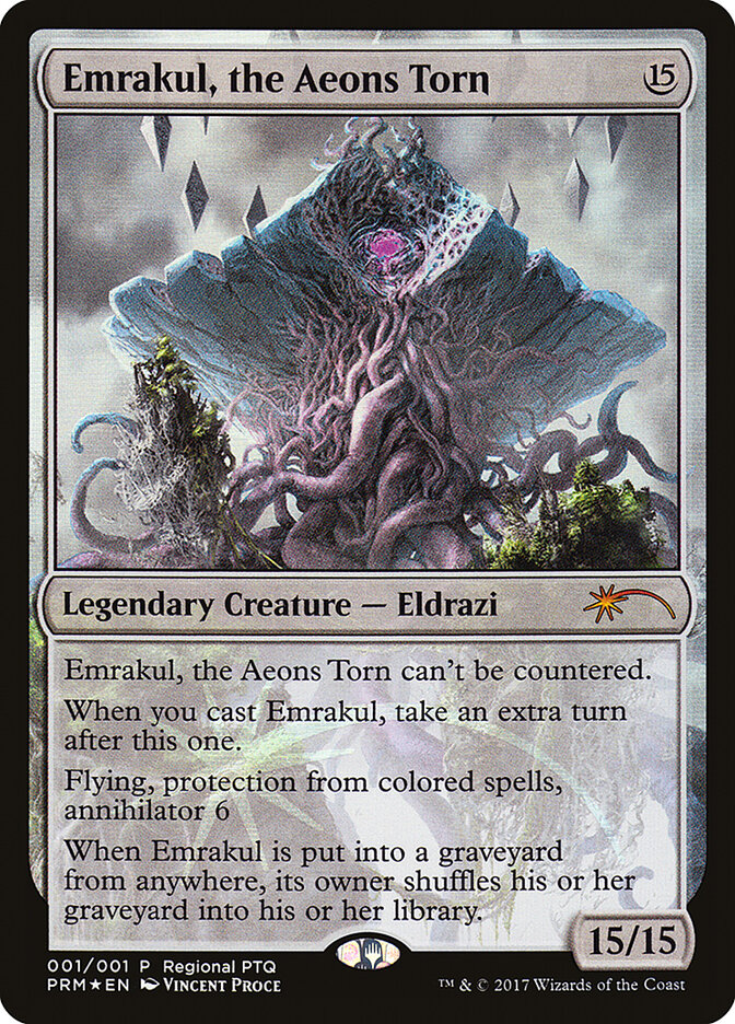 Emrakul, the Aeons Torn card front