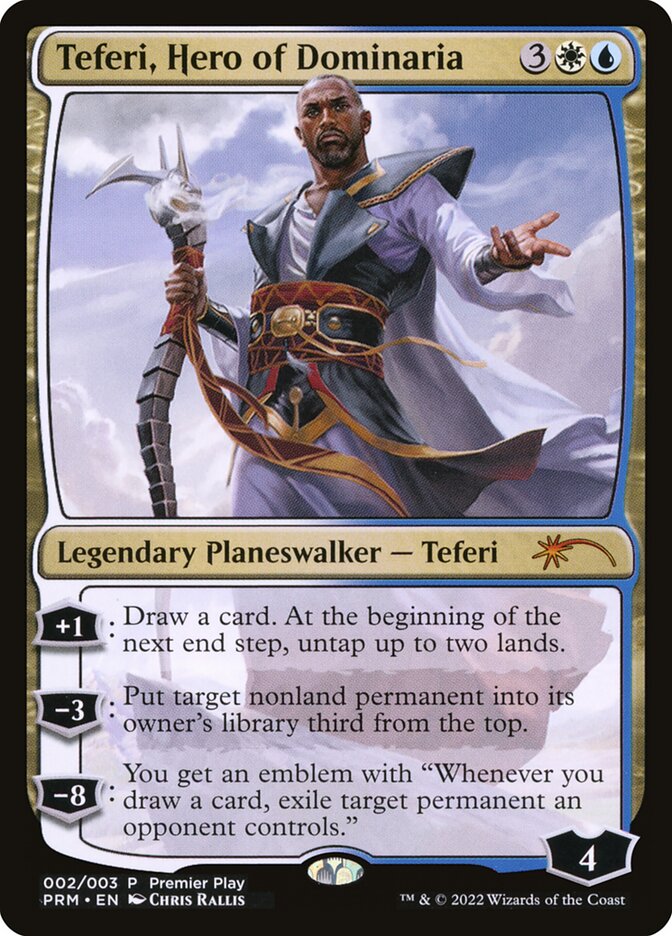 Teferi, Hero of Dominaria card front