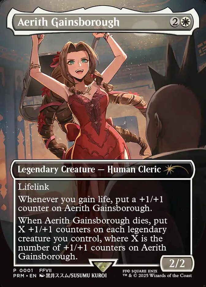 Aerith Gainsborough card front