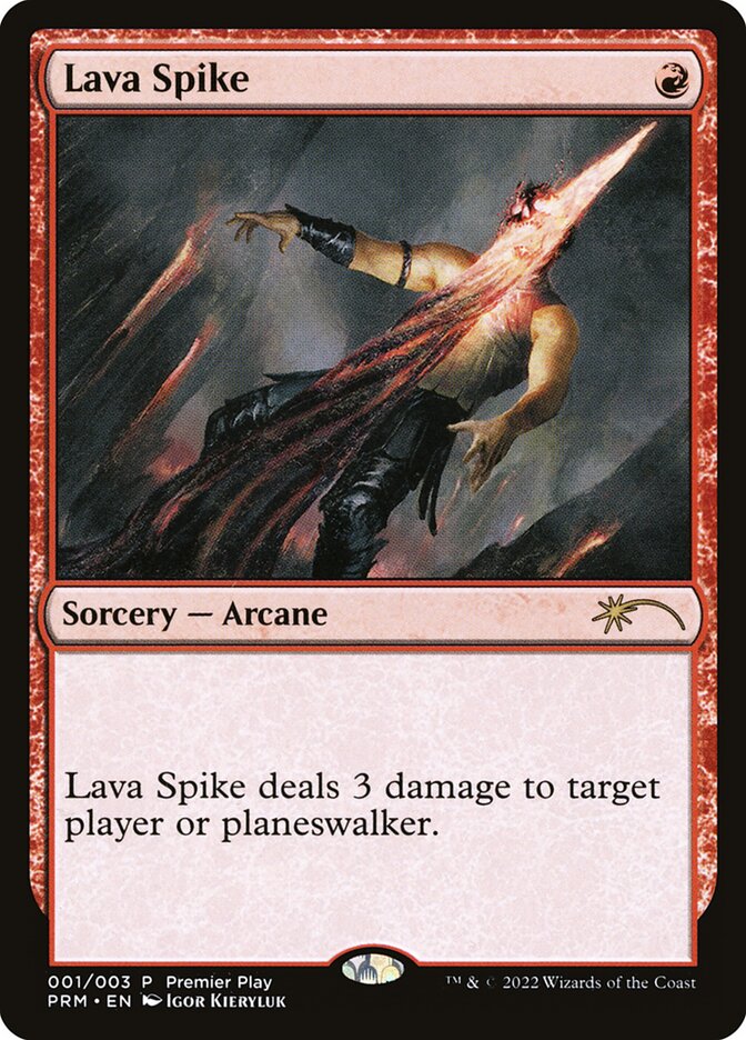 Lava Spike card front