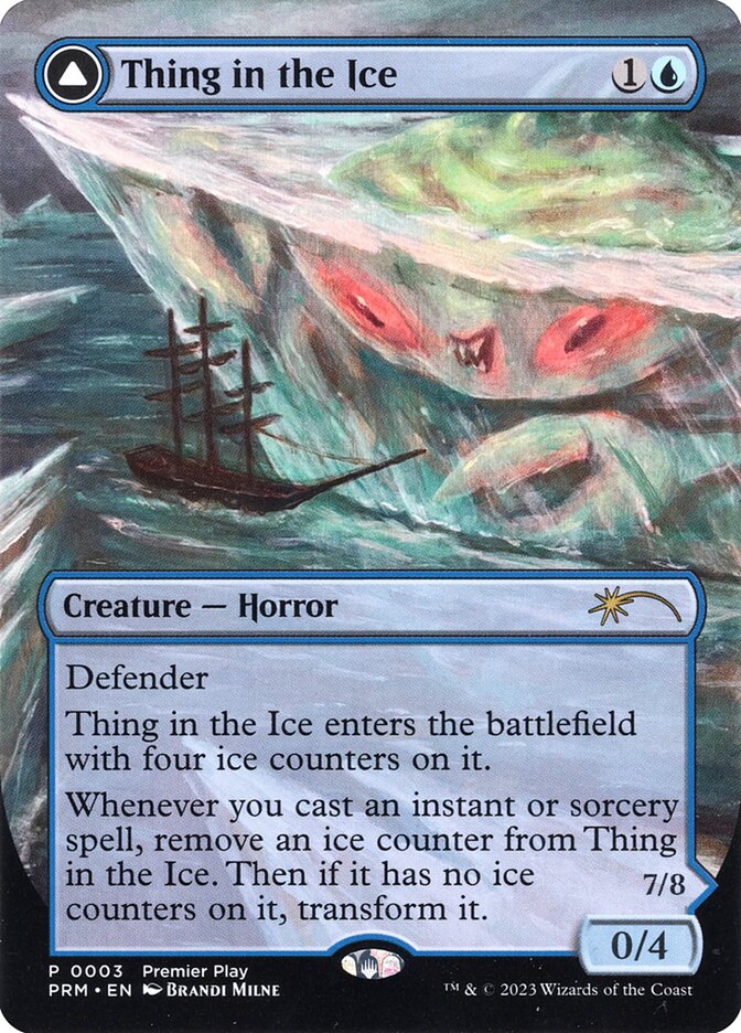 Thing in the Ice card front