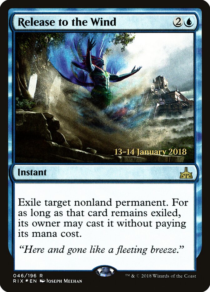 Release to the Wind card front