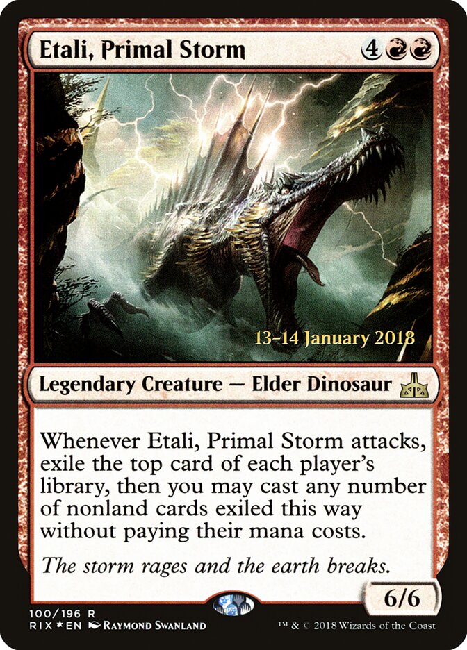 Etali, Primal Storm card front