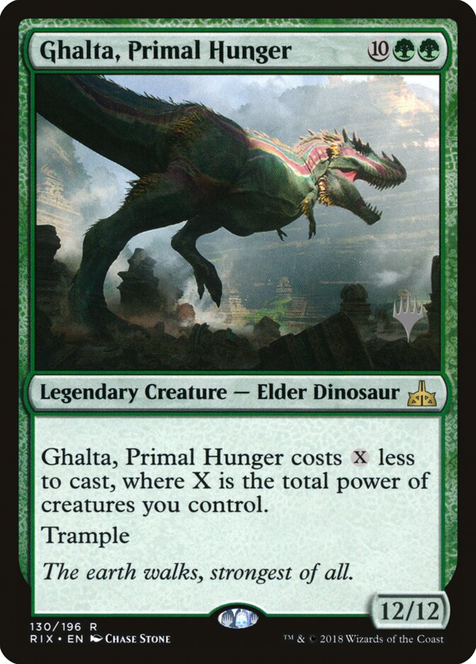 Ghalta, Primal Hunger card front