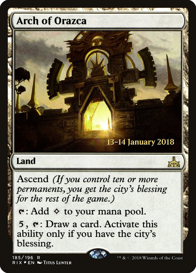 Arch of Orazca card front