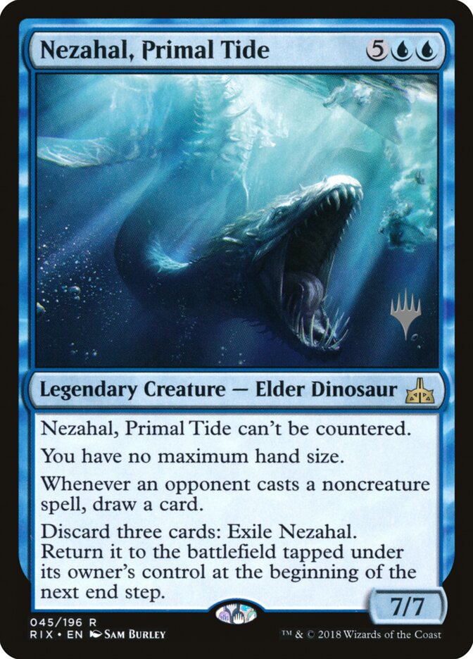 Nezahal, Primal Tide card front