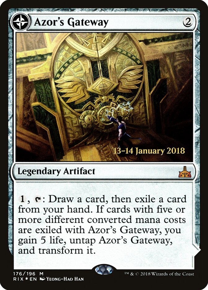 Azor's Gateway card front