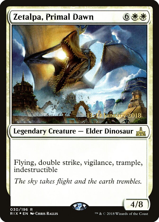 Zetalpa, Primal Dawn card front