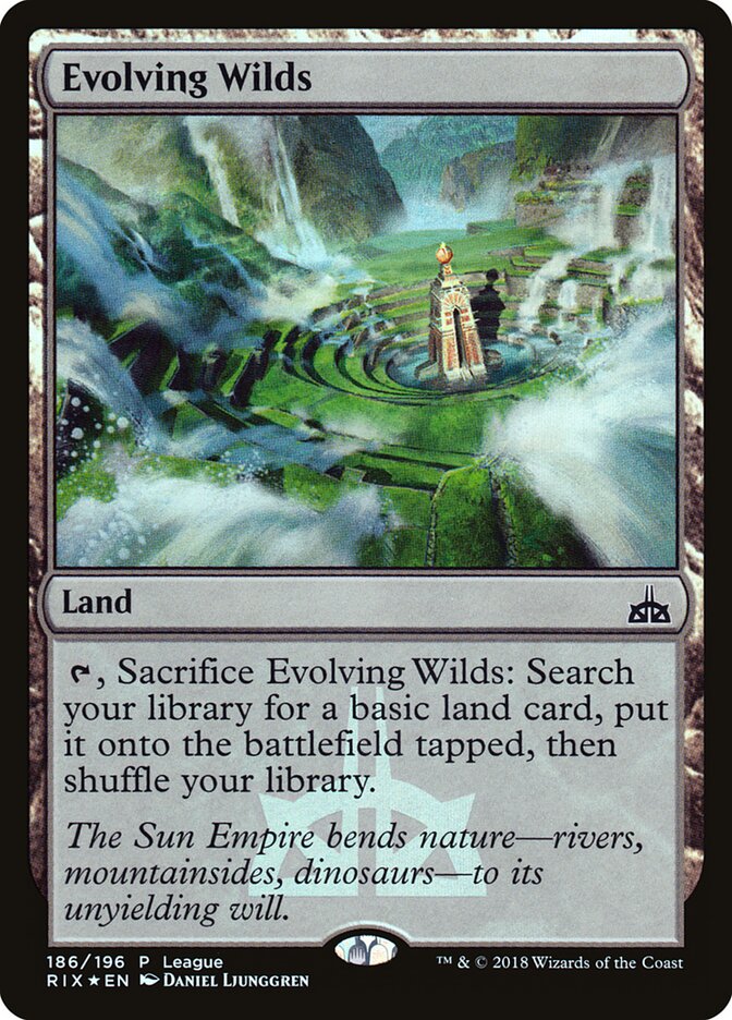 Evolving Wilds card front